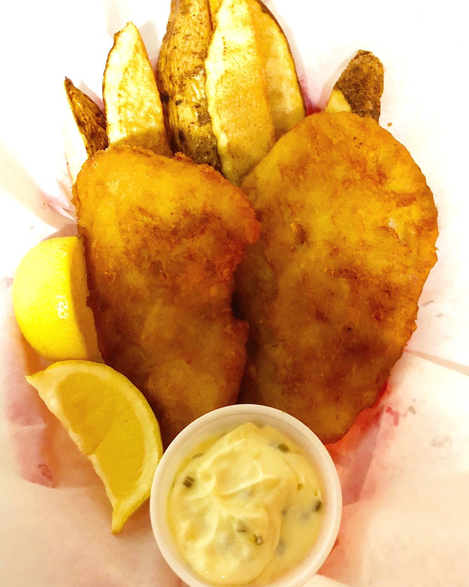 ManagerFlo's tweet image. Fish and chips are back at Columbia’s Downtown 😋