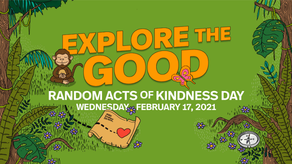 Tomorrow (Weds 17th) is #RandomActsofKindnessDay ! 🥰😍🥰 What ideas have you got? 
Tag, inspire and share with us @VolSuffolk  
#ExploreTheGood  #Volunteering #Suffolk @coffeecaravan @RAKFoundation