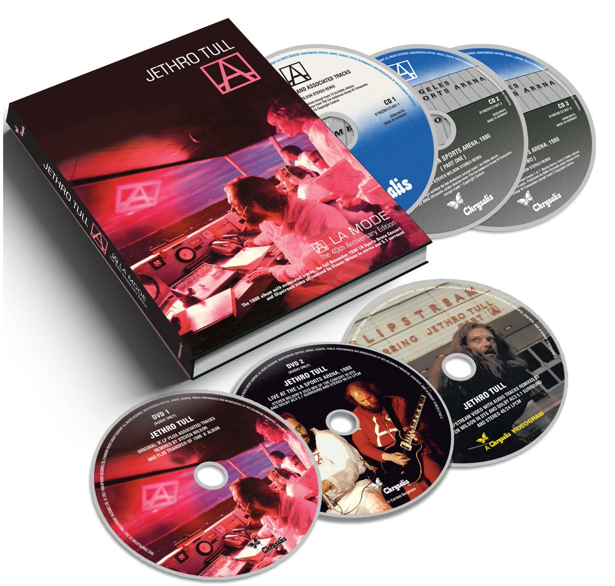 To mark 40 years since its release, a new 40th anniversary edition of the album: ‘A’ will be released as a 3CD/DVD set, out April 16th. Featuring new Steven Wilson remixes, unreleased studio and live recordings from 1980. Available to pre-order now 👉 lnk.to/JethroTull-A40…