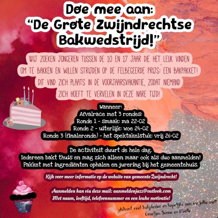Dochterlief organiseert wat voor volgende week, samen met ⁦<a href="/gemzwijndrecht/">Gemeente Zwijndrecht</a>⁩