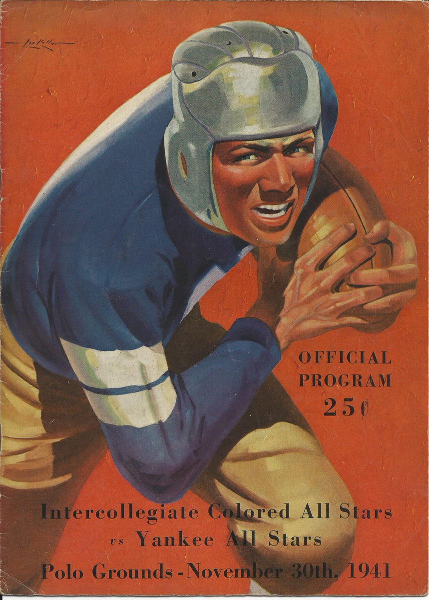  #BlackFootballHistoryMonth Continued-professional baseball and football and was an original member of the basketball team that eventually became the Harlem Globetrotters. "Joe could do it all, punt, pass and run," Ray Kemp said in 1933. "He did it all with great abandonment."-