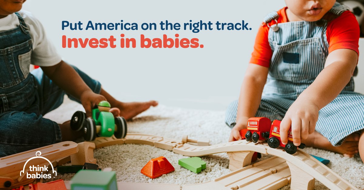 This investment would begin to build back the infrastructure that babies, families, and our country need. Urge  #Congress to invest in the solutions that build strong babies, because babies build America.  https://www.thinkbabies.org/take-action-babies-build-america/  #ThinkBabiesandAct