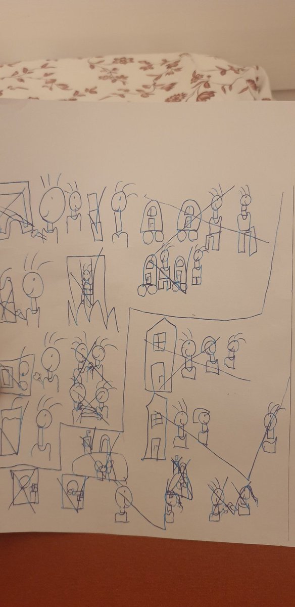 Boomel's tweet photo. #Kind1 hat #Kind2 einen Pandemieplan für den Kindergarten erstellt. u.a. kein Essenstausch, kein trinken aus dem selben Becher, Abstände, Händewaschen und statt Hände geben mit den Füßen arbeiten.
So süß <3
#elterntweet #BildungAberSicher https://t.co/tCqfpsvd4j