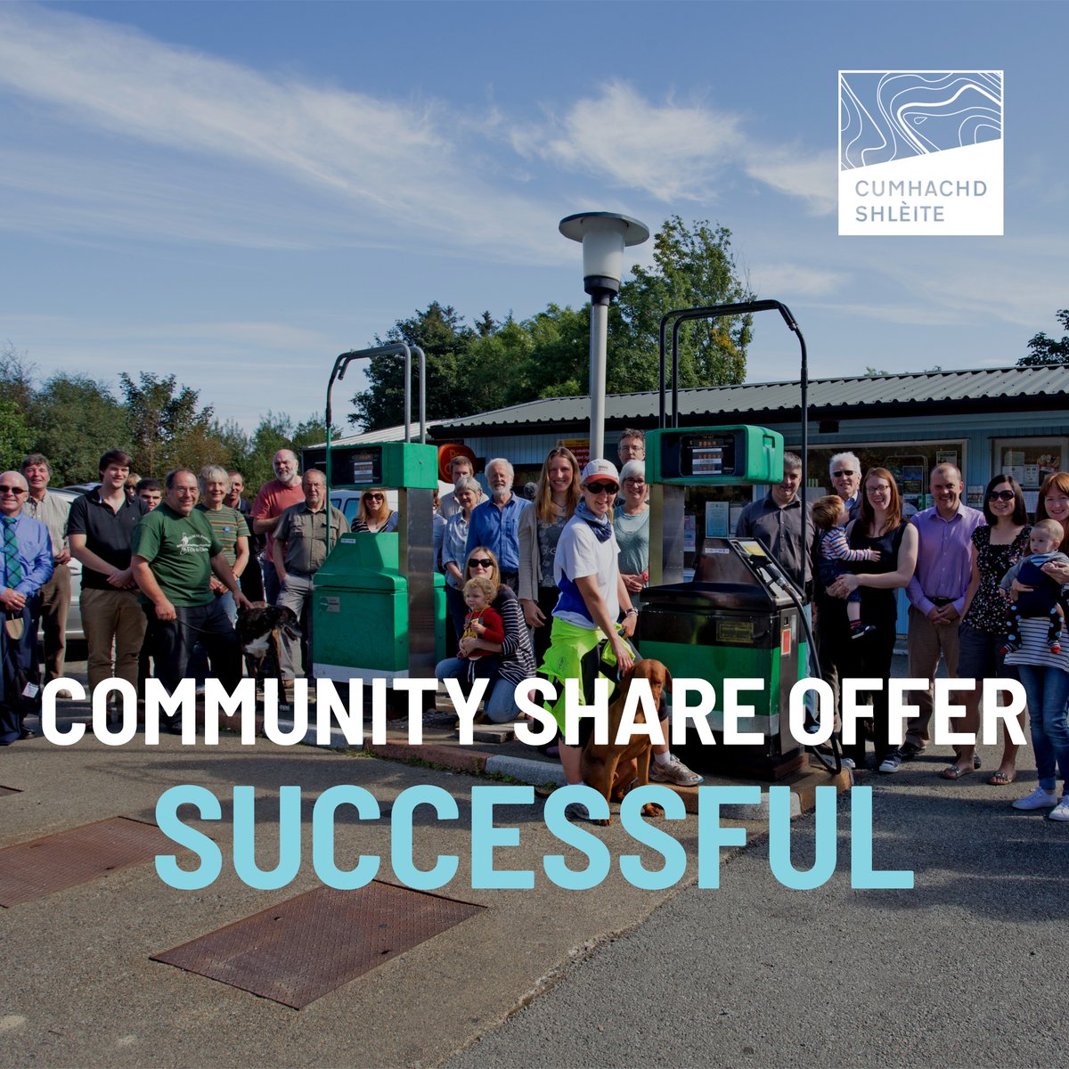sleatcomtrust's tweet image. 🥳 The Cumhachd Shlèite community share offer has been successful!

Thank you again to everyone who has supported us. The share offer is now closed and we are planning to start construction of our micro hydro scheme in April.

Mòran taing!