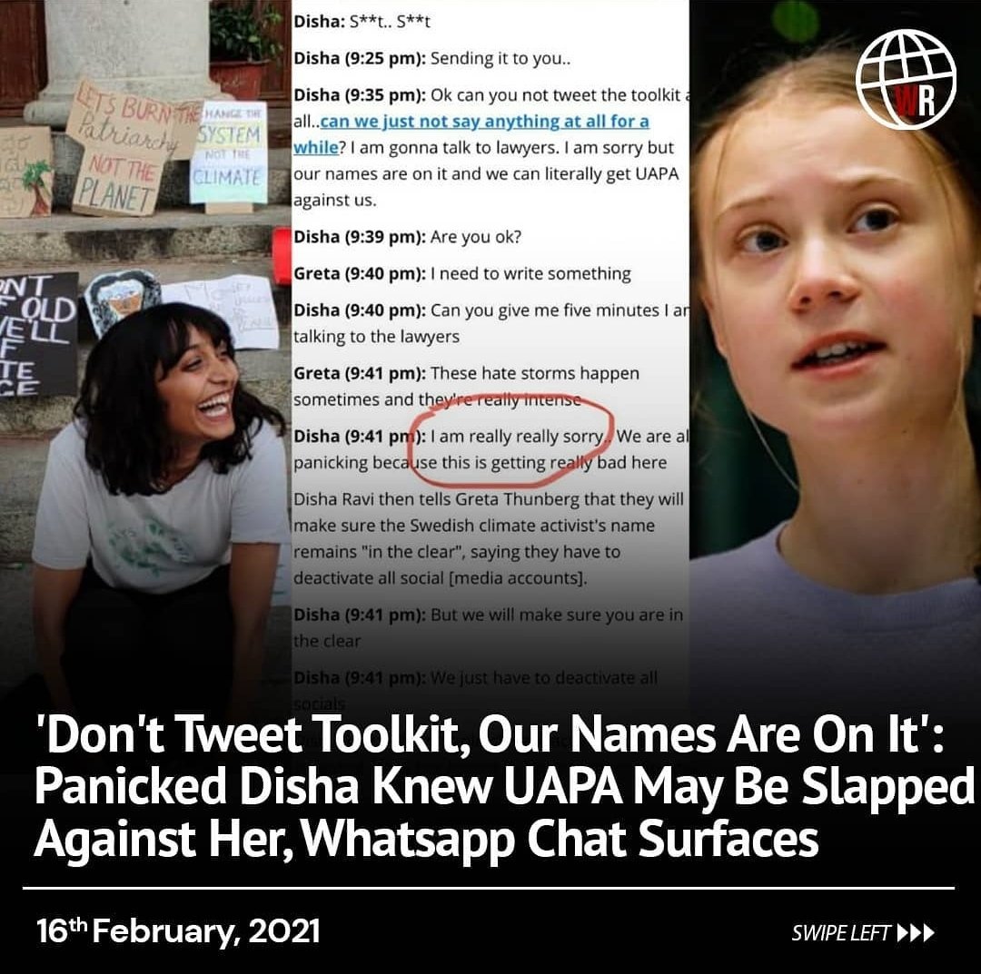 weirddonthings's tweet photo. Will Sweden Govt take any action against @GretaThunberg for spreading hate in India.
#AskGretaWhy https://t.co/se8TJ1LEgD