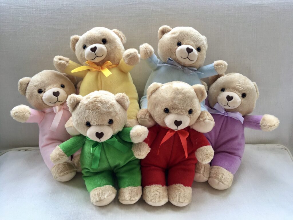 🐻 Have you seen our new #TLCteddies? These un-bear-ably cute teddies are on their way to hospitals around the country, ready to comfort children through a difficult and scary time ❤️ #TLCTuesday