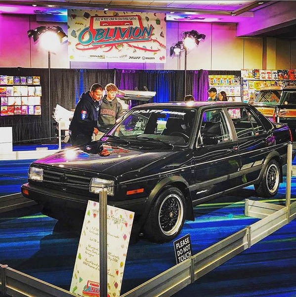 oblivioncarshow's tweet photo. Our friends #PfaffAuto have been sponsors since the very first OBLIVION show, and offered their extremely rare low mileage 1989 #Mk2Jetta Trophy Edition for our display - mint, with just 21,000 kms! https://t.co/ujQBBBtTRX