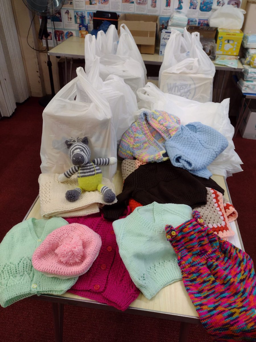 EltaTextiles's tweet photo. We are busy knitting baby/toddler clothes to donate to a local #foodbank in #eastlondon We are also donating wool, patterns and needles for people using the food bank to make their own items. Handing it all over next month. #knitting #community https://t.co/TDABVMmFRz