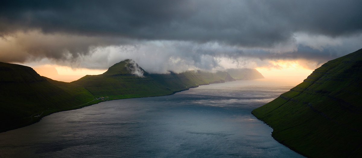 Probably one of the most amazing evenings of light I have seen