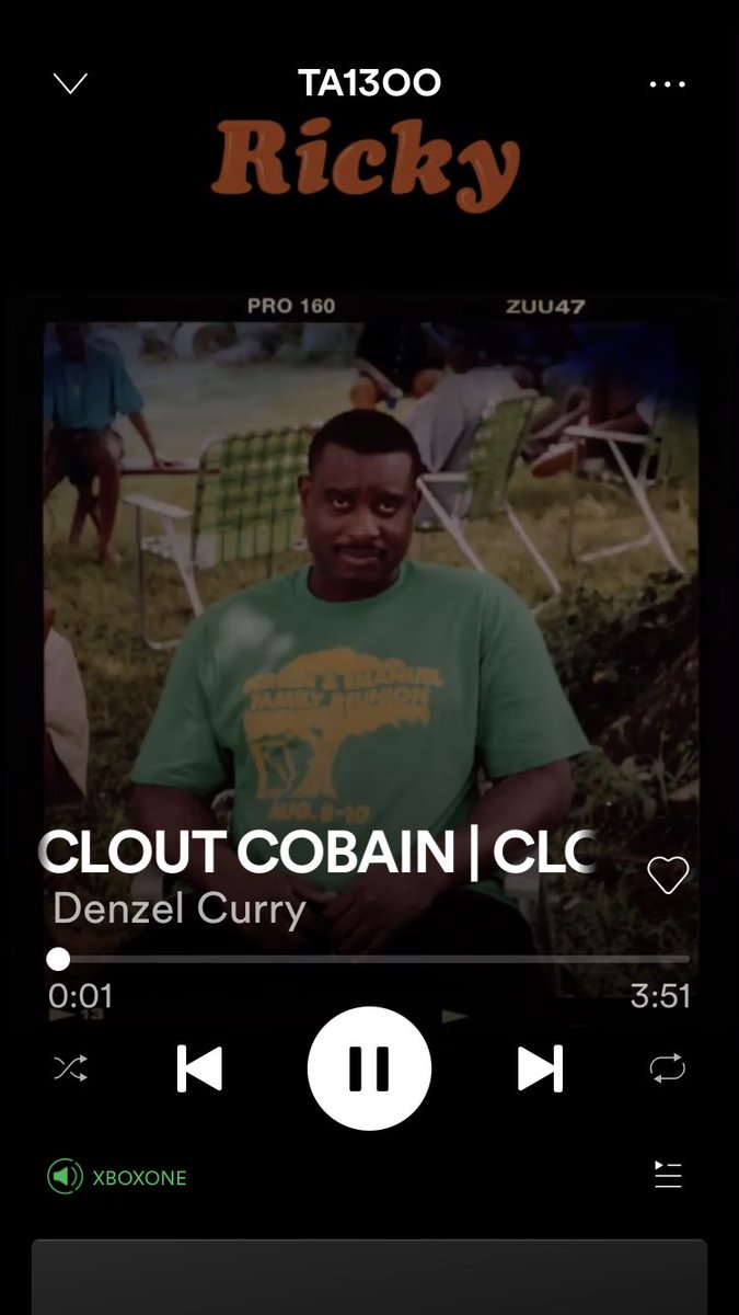 5. CLOUT COBAIN - Denzel Curry (10)