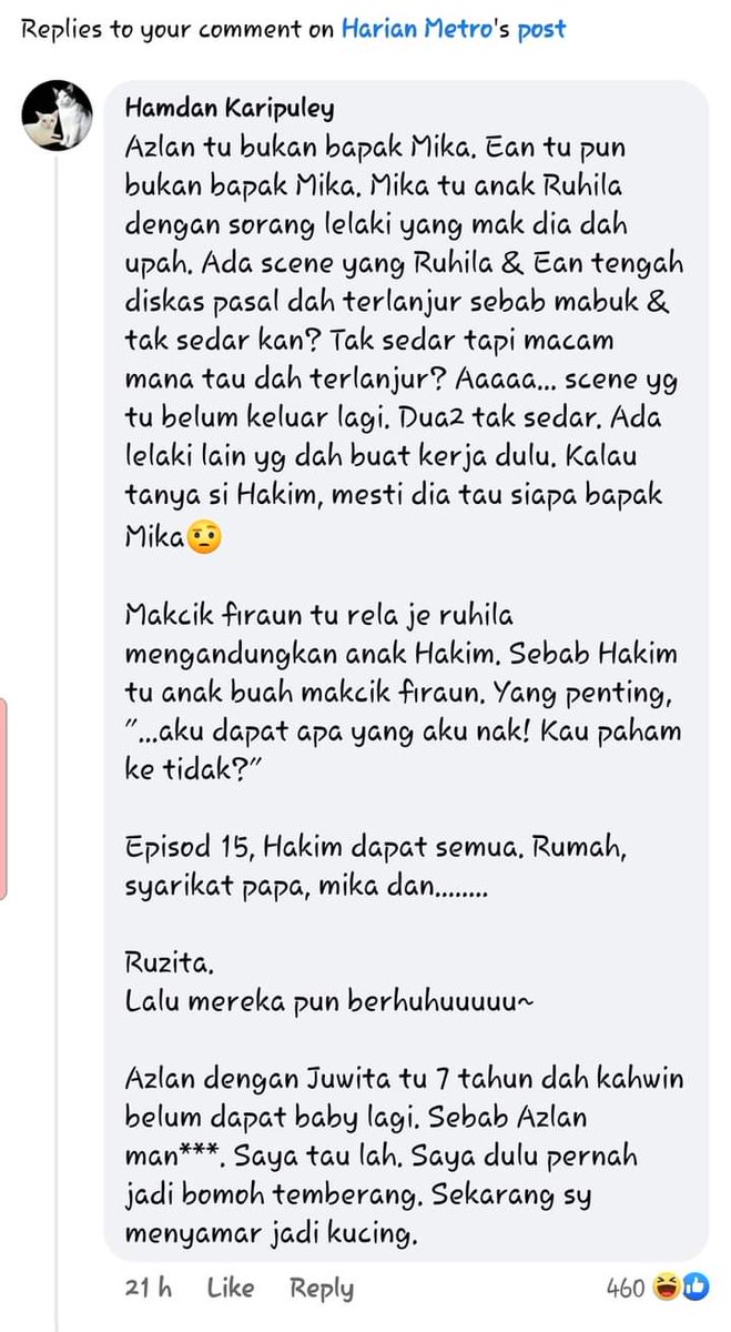 Cherry On Twitter Alaaaa Takjumpe La Medan Punye Komen Tu Kt Fb Hahahaha Twitter