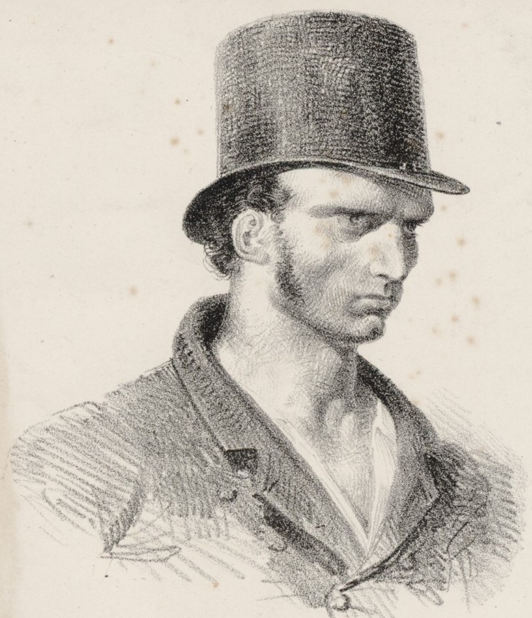 5/ The man with the knife was Louis-Pierre Louvel, and he probably didn’t look like this pic — all the contemporary depictions of him are wildly different from each other.Louvel was an illiterate stablehand, devoted to the exiled Napoleon, and planned to extinguish the Bourbons