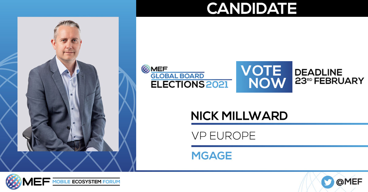 MEF Global Elections 2021 are here, this year I have put myself forward as a candidate as I believe there are number of key areas that I can help add value to both you &amp; the industry. To find out more about why you should give your vote to me click here mobileecosystemforum.com/member-resourc…