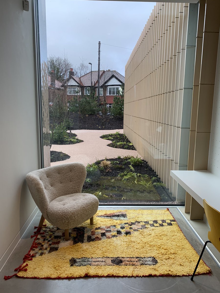 DaniMBurgess's tweet photo. Finally getting to visit the wonderful news @maggiessoton with @CarolUHS it’s stunning, calm and such a brilliant place for our patients to come. https://t.co/nIaYBRbZsz