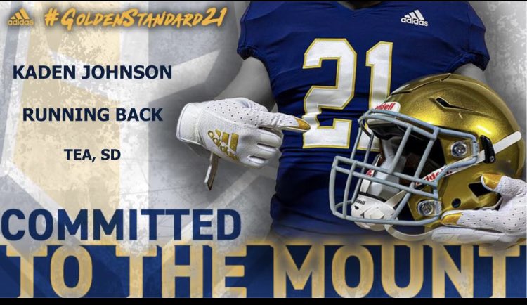 Kaden_johnson20's tweet photo. COMMITTED 〽️ @MMULancersFB https://t.co/AQPOlbvsqn