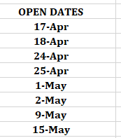 Still looking for non-league games. Send a message if you are looking to come to Elmwood or host!