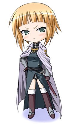 today’s tomboyish sidetails character of the day is Agnes from Zero no Tsukaima !