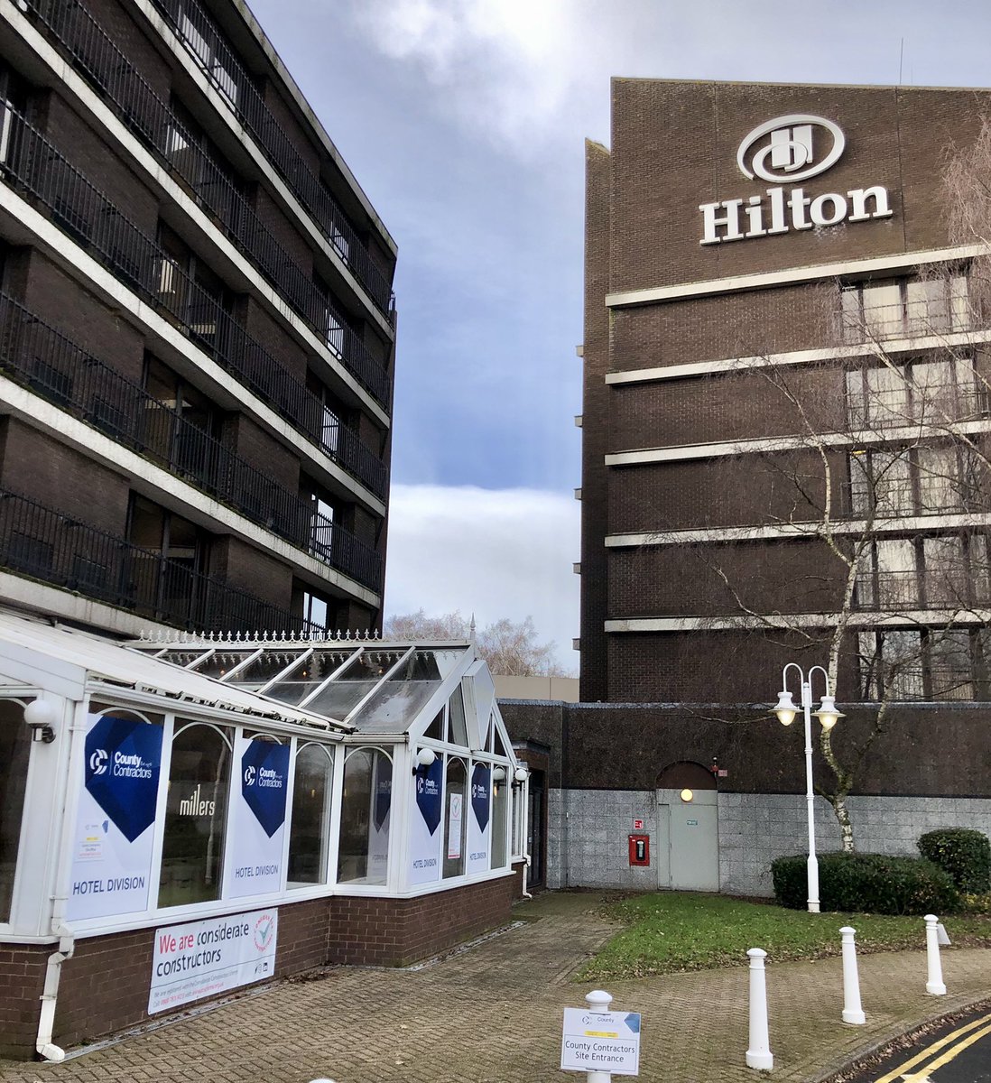 CountyContract's tweet image. 614 guest room #refurb underway #Hilton #Birmingham #NEC by #CC #Hotel #Division fully #COVID19 secure site additional reassurance of @CCScheme registration #work #safe #StaySafe