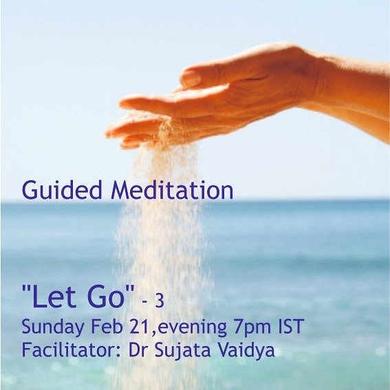 Guided Meditation : Let Go -3 allevents.in/online/guided-…
