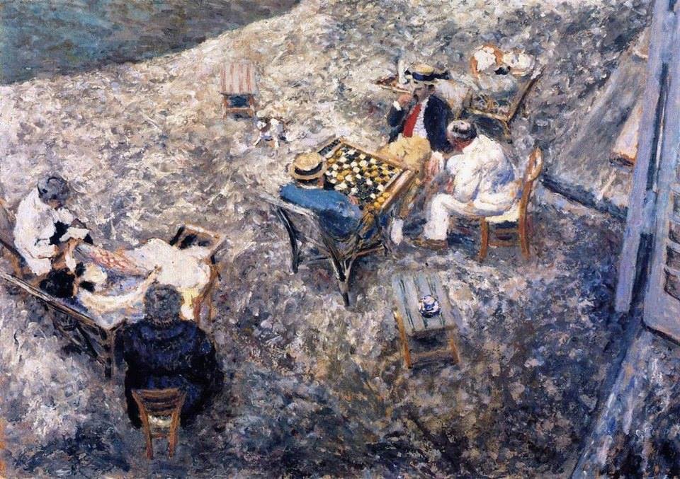 Édouard VuillardThe Game of Checkers at Ampreville, 1906Oil on canvas, 76 x 109 cm