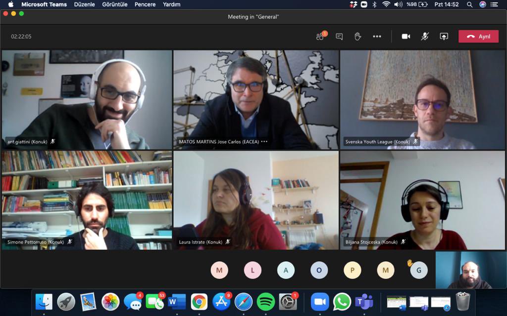 STOPForPlanet's tweet photo. We have talked about the coordinator’s meeting of our Erasmus + Capacity Building 'Small Touches for Our Planet (STOP)' project and the Covid-19 road map with our partners. #erasmusplus #capacity #building #StopForPlanet #climatechange #youth #environmentaleducation https://t.co/uGFrodseAQ
