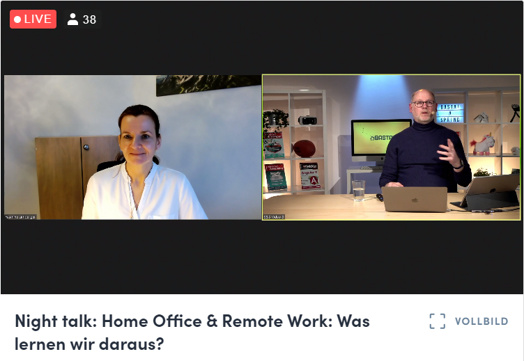 BASTAcon's tweet image. Puh, das war heute viel Input! Zum Abschluss gibt es noch eine spannende Session: "#HomeOffice &amp;amp; #RemoteWork: Was lernen wir daraus?" Mit Yasmine Limberger, Personalentwicklerin in der #Softwarebranche diskutieren wir, welche neuen Erfahrungen &amp;amp; Erkenntnisse es gibt.
#BASTAcon