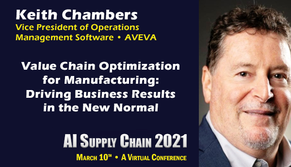 Register today to join #supplychain professionals from around the world <a href="/ai_supply/">AI Supply Chain Conference</a> to learn value chain optimization from <a href="/AVEVAGroup/">AVEVA</a>. 

bit.ly/36dlTox
#SupplyChain