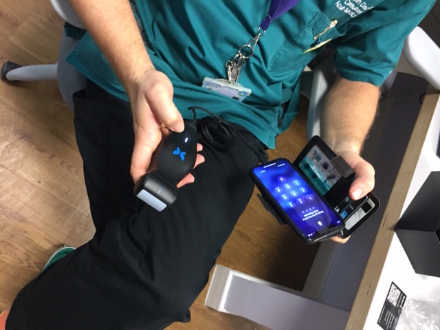 Have you seen our new <a href="/ButterflyNetInc/">Butterfly Network</a> probe for an Iphone? Dr Martin Dachsel is very excited to begin teaching with our new equipment! #ultrasound #teaching <a href="/sashnhs/">SASH NHS Trust</a>