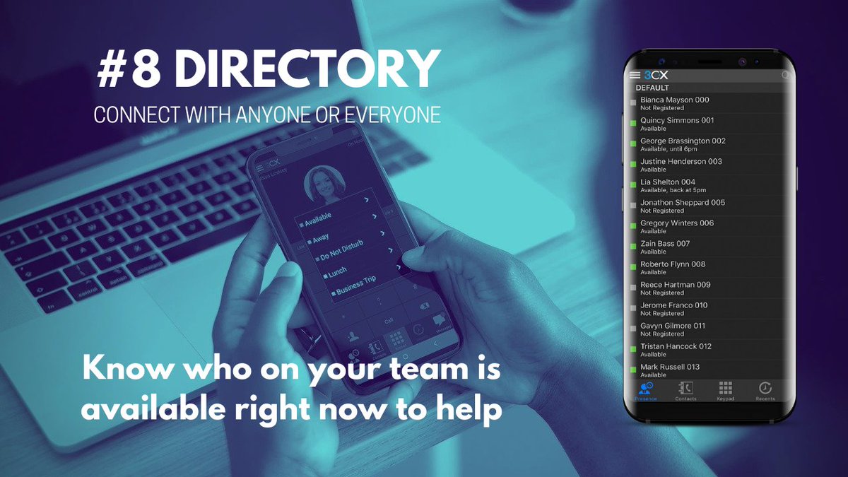 CortelTech's tweet image. If you have a cheat sheet of extensions taped to your desk to get in touch with your team, you are putting up with way too much frustration in your business.

You don&apos;t do that with your iphone, why do you put up with your work phones.  Let&apos;s change that, schedule a demo today.