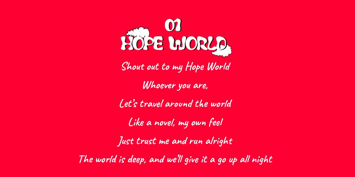 In Hope World, J-Hope invites us on a journey of discovery onto his mixtape submarine, like the Captain Nemo to our Aronnax. + #JHOPE  #HOBIverse