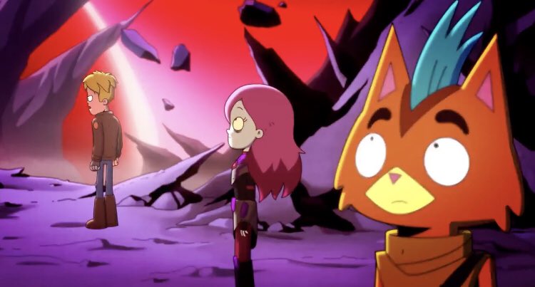 LeeGraven01's tweet photo. GAAAHHH MY ASH IS BACK💜💖🥺

#EnterFinalSpace #FinalSpace https://t.co/cxNcdcsoU8