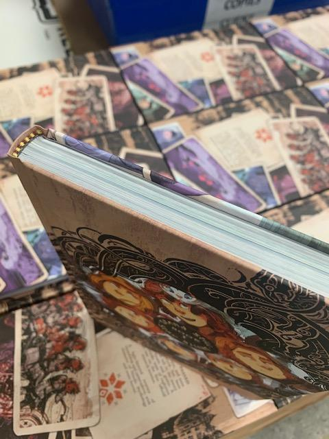 The good people at <a href="/Hiveworks/">Hiveworks Comics</a> just let me know that the books for the SSSS vol 3 Kickstarter are finished at the printer and will start their journey to their warehouse for fulfillment! The picture is of the new batch of vol1, those were reprinted with Vol 3 (and a batch of Vol 2