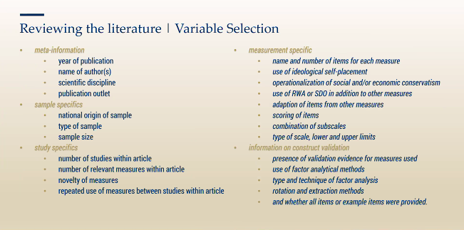  @Flavio_Azevedo_ focuses on operational ideology. The final sample included 207 articles. Each color hue (in image 3) is a unique scale. From 207 coded papers, there were 152 distinct measures of ideology. There were also 43 unnamed measures.  #MPOSS