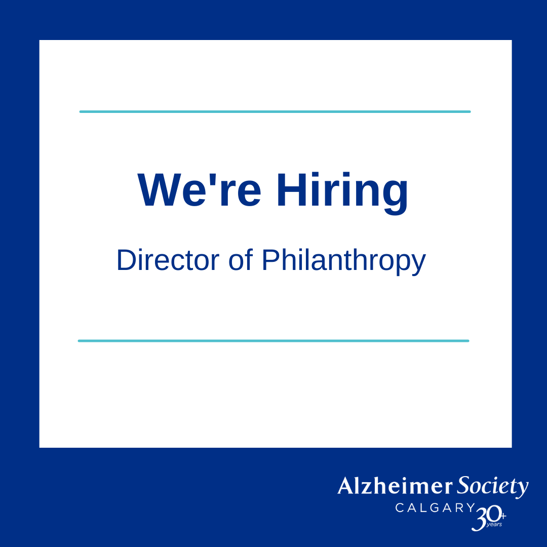 alzcalgary's tweet photo. We're hiring! Join our team as the Director of Philanthropy. Learn more about this opportunity here https://t.co/phKLM59htT
#YYCALZ #Dementia #Alzheimer's #Hiring #Director #Calgary https://t.co/1CGMzg16N4