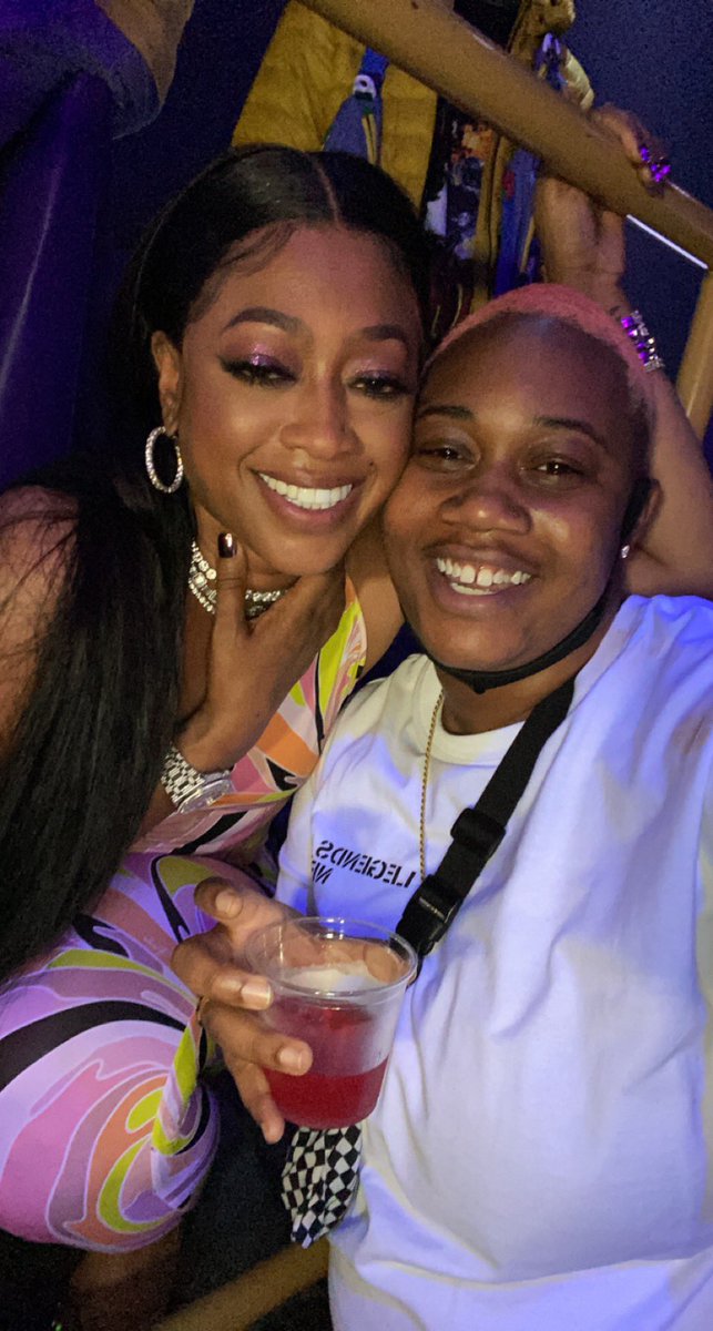 i just left miami &a MAN WAS IT LIT! I GOT TO TURN UP WITH THE BADDEST. 
THANK YOU SO MUCH @TRINArockstarr FOR MAKING MY VALENTINE’S DAY & VACATION ONE FOR THE BOOKS! 🧡🧡🧡🧡 #kingofdiamondsmiami #305 #trinatherockstar