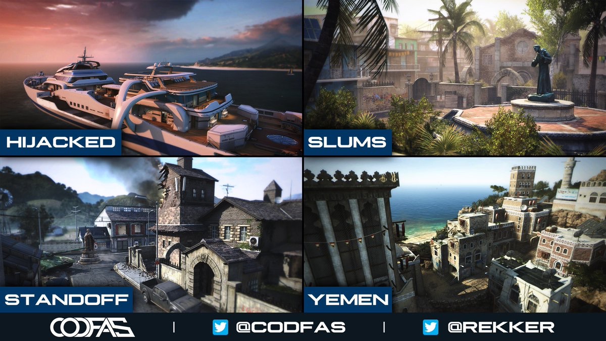 CoD Free Agents on X: Which Black Ops 2 map should Treyarch bring back  next?  / X