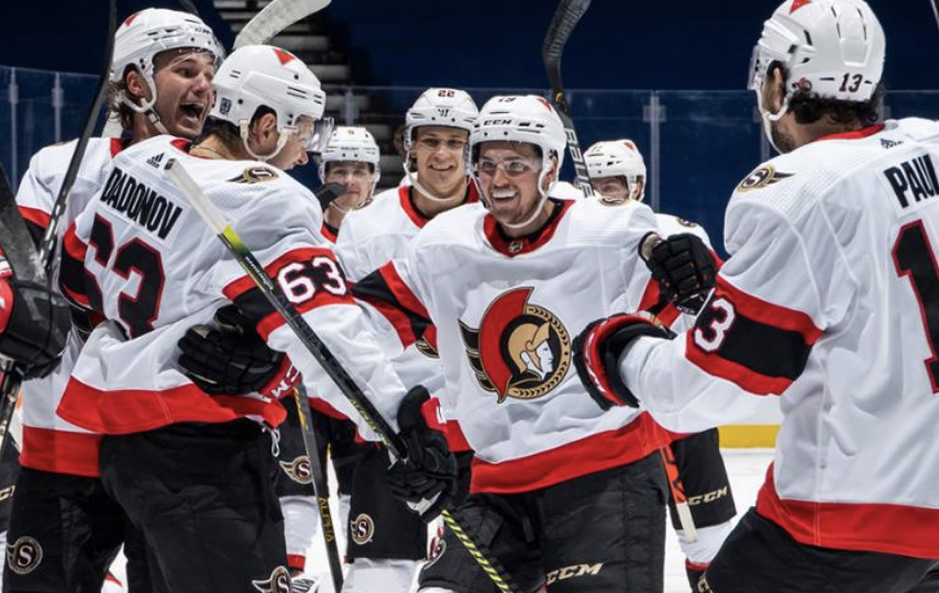 Gotta love the Senators. Two comeback wins in a row. Never quit and if they go down they go down swinging. Lead the NHL in fights with 8. Tampa and Boston, two first place clubs are 2nd and 3rd.