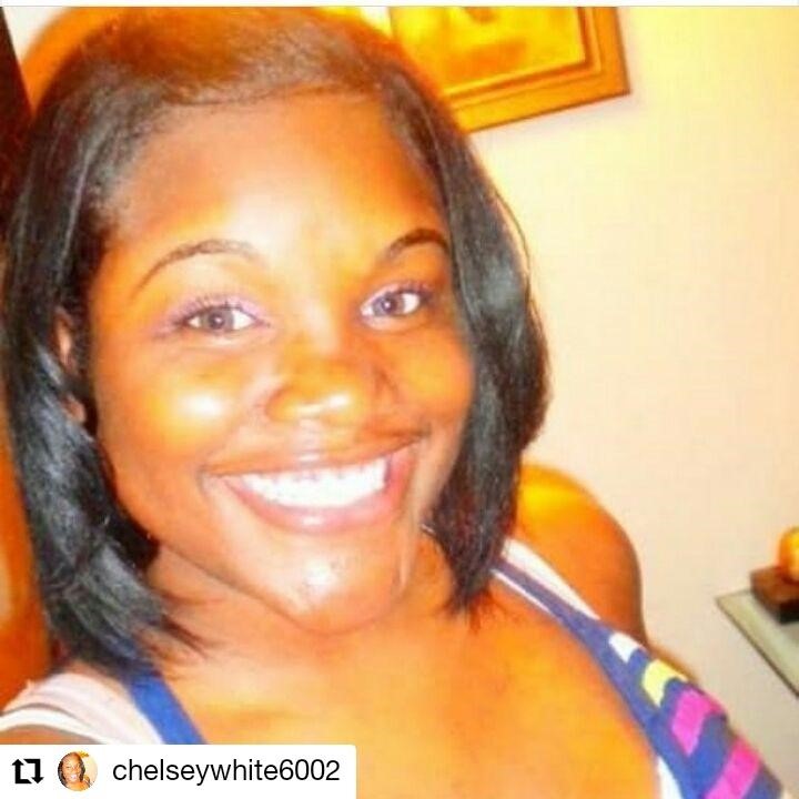 UPDATE with PHOTO:  LENSAlert: Chelsey N White, a Black 28 YO Female is missing. She was last seen near Dresden Ave and Taylor Blvd. Please Call 911 if seen.