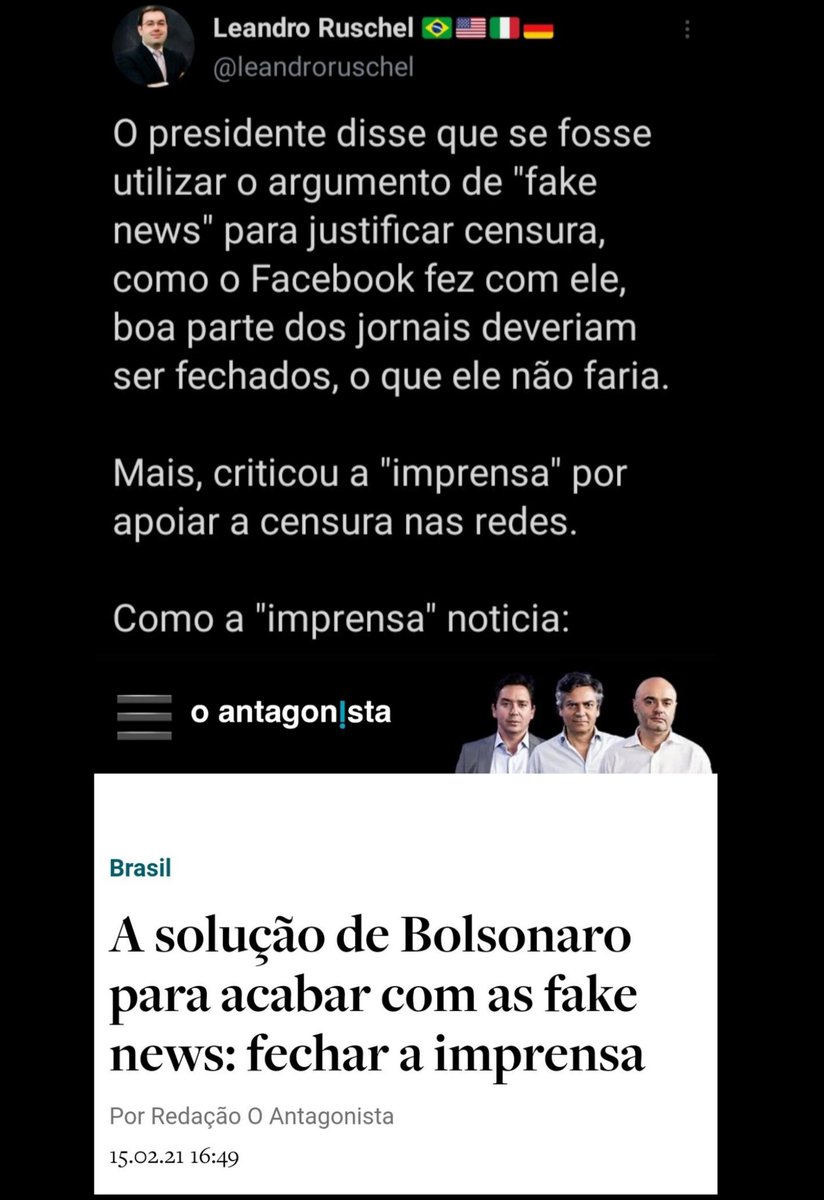 Aquele momento em que a canalhice e o desespero se unem para produzir notícias para o blog de três linhas...