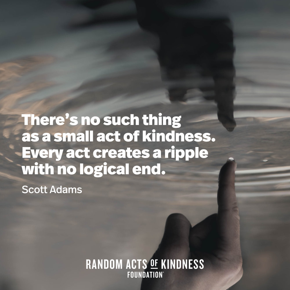 Tomorrow is Random Acts of Kindness Day! There are many ways to spread kindness, big and small, virtually and in person. Here are some ideas on how you can get involved tomorrow and help make someone’s day: randomactsofkindness.org/kindness-ideas