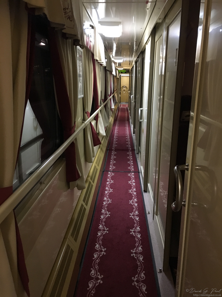 I then took the sleeper train to Moscow. The carriage was so old fashioned I could easily have been going to Hogwarts. I wasn't though. Shame.