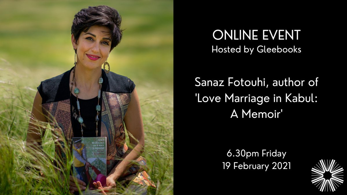 Join us for an evening with Love Marriage in Kabul author Sanaz Fotouhi. You can register for the free event here on the Gleebooks' events page: gleebooks.com.au/event/sanaz-fa…  
#sanazfotouhi #gazebobooks #gleebooks
