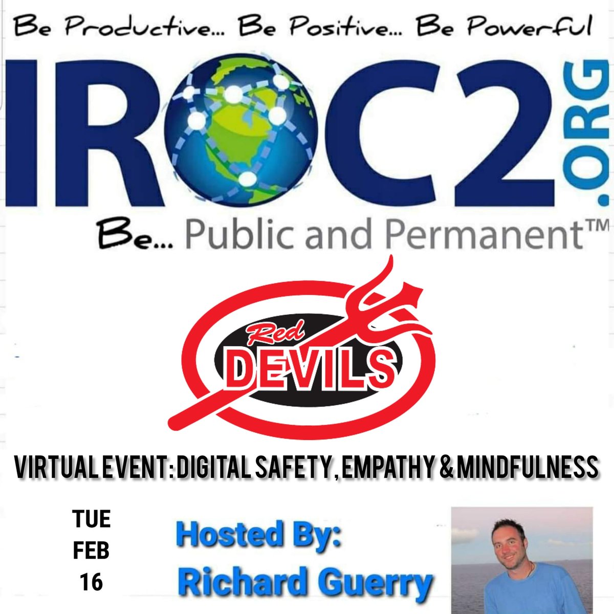 Thank you Dawson County HS for the privilege of your time at today's Public and Permanent® Virtual Event! 
#onlinesafety #cyberbullying #socialmedia #gaming #mindfulness #empathy 
#BeProductive 📈
#BePositive 👍
#BePowerful 💪
#BePublicandPermanent ✅ 
#ChangeStartsWithYou ♥️
