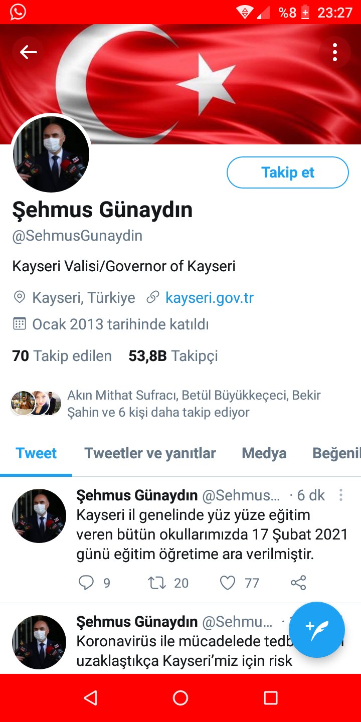 t c kayseri valiligi on twitter meteorolojik uyari https t co yfkpd4iqok https t co xmybmjuakf twitter