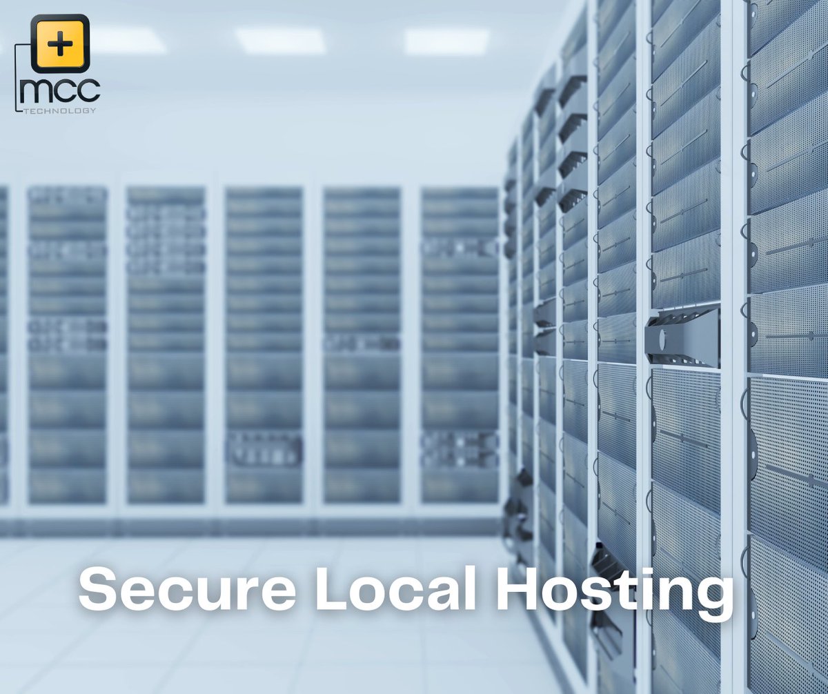 TechnologyMcc's tweet image. Do you have enough server space for your growing business? MCC Technology offers Hosting Services that provide you with ample room via our secure data center – giving you capacity to put your mind at ease! mcctech.com/hosting-servic…
