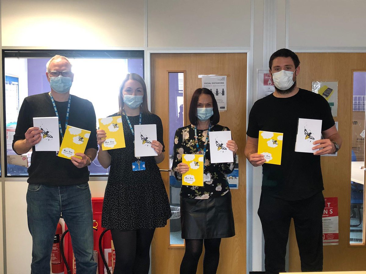 Still buzzing to have provided Wakefield Cahms with 150 Bee You Journals.

I am excited that they are going to be adding value to their service and the offerings of support for children and young people ❤️