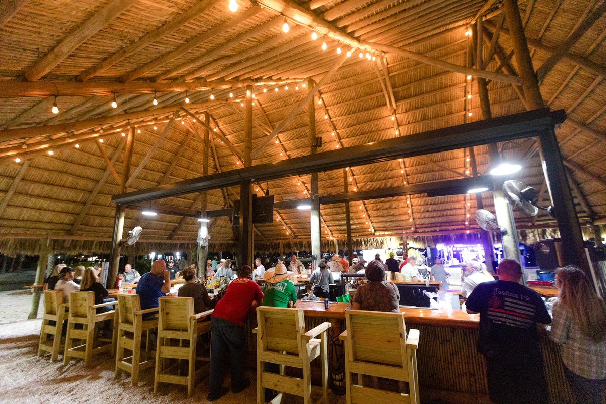 Our tiki bar is open &amp; the firepit is roaring...who’s craving a camping weekend? 

#resortatcanopyoaks #camplife #fireitup #floridalife