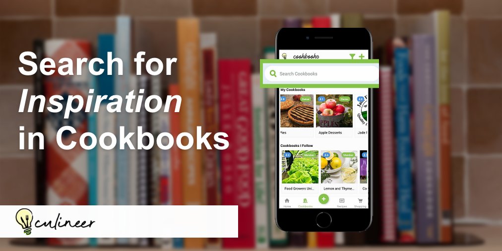 New Culineer Feature!🤜🤛
New search field in cookbooks!! 🙌
Cookbooks are so much more than an a simple recipe organizer:
* Cookbooks can be set as a private collection.
* They can also be collaborative community collections!
#CookingCommunity #CookatHome