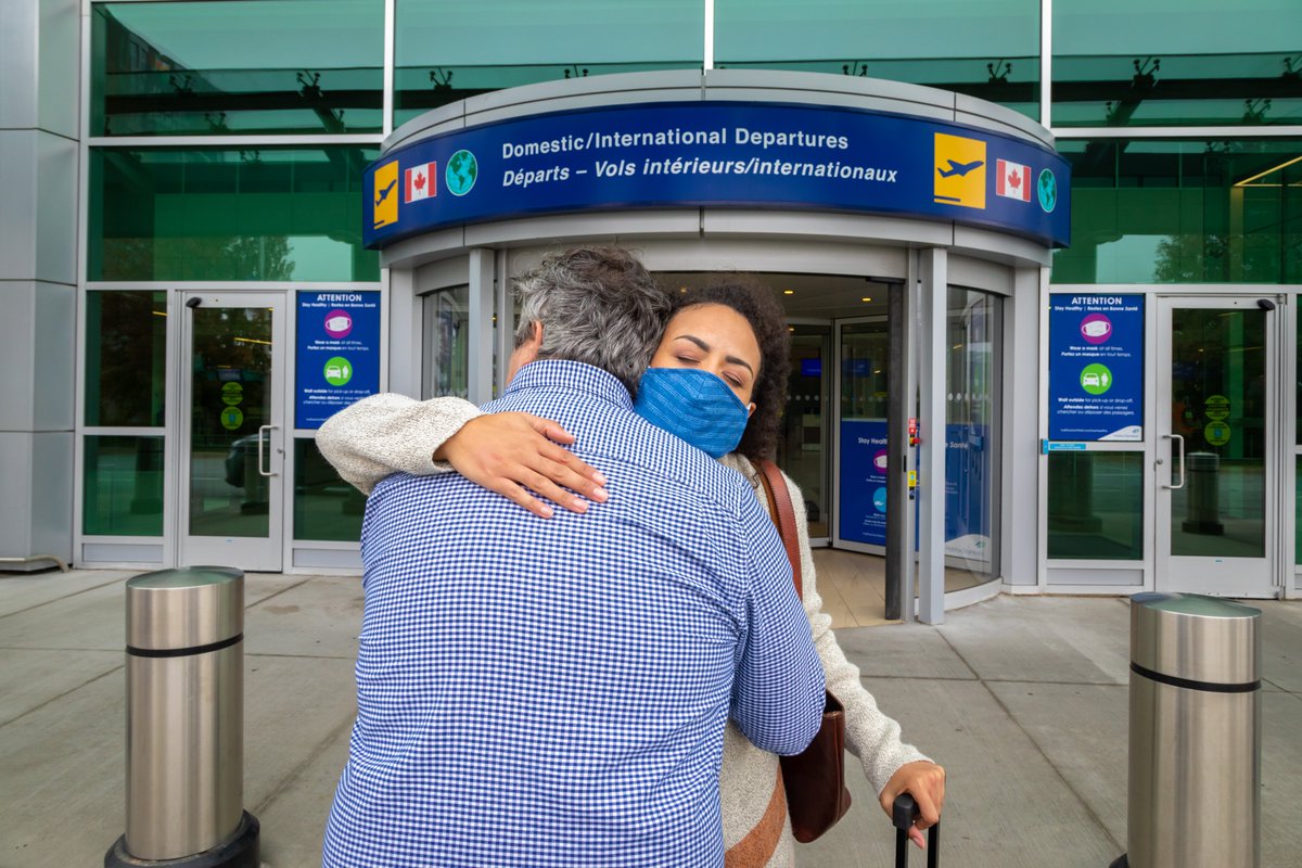 HfxStanfield's tweet photo. As part of our #StayHealthy measures, we've limited the terminal building to passengers and airport workers only. If you're saying goodbye to your loved one or welcoming them home, please #WaitOutside.
To learn more, visit https://t.co/kle3kxx1k6. https://t.co/btwU08PYbM