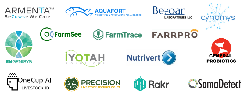 AnimalAgTech's tweet photo. Meet 15 start-ups shaking up animal health, nutrition and precision farming. Join the virtual #AnimalAgTech Innovation Summit on March 8 to enjoy the Start-Up Showcase pitches and explore the TechHub virtual booths: https://t.co/5cGjXGzQxl @BoSimango @BezoarLabs @Cynomys_it https://t.co/I8J3W3a2Wl